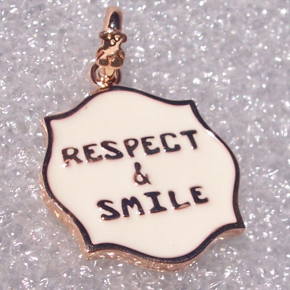 TOUS Medallions Respect & Smile Pendant Vermieil